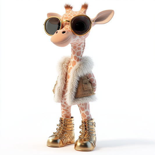 Chic Giraffe Fashionista