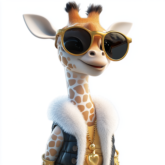 Stylish Giraffe Vibes
