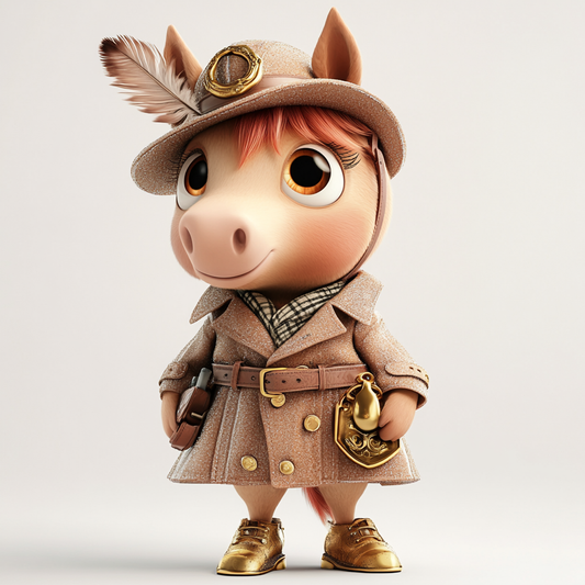 Charming Detective Pony