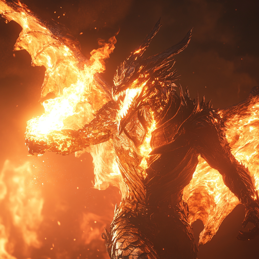Flaming Dragon Fury