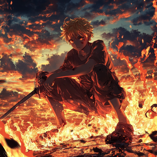 **Fierce Fire Warrior**