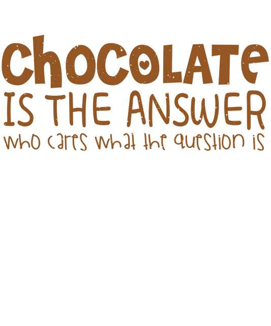 Chocolate is the Answer