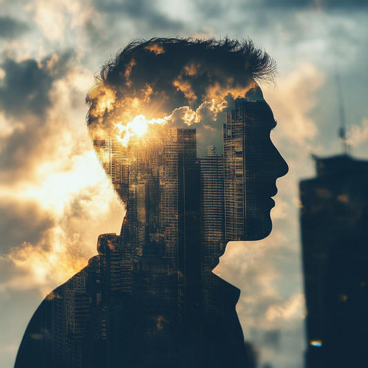 Urban Dreamscape Silhouette
