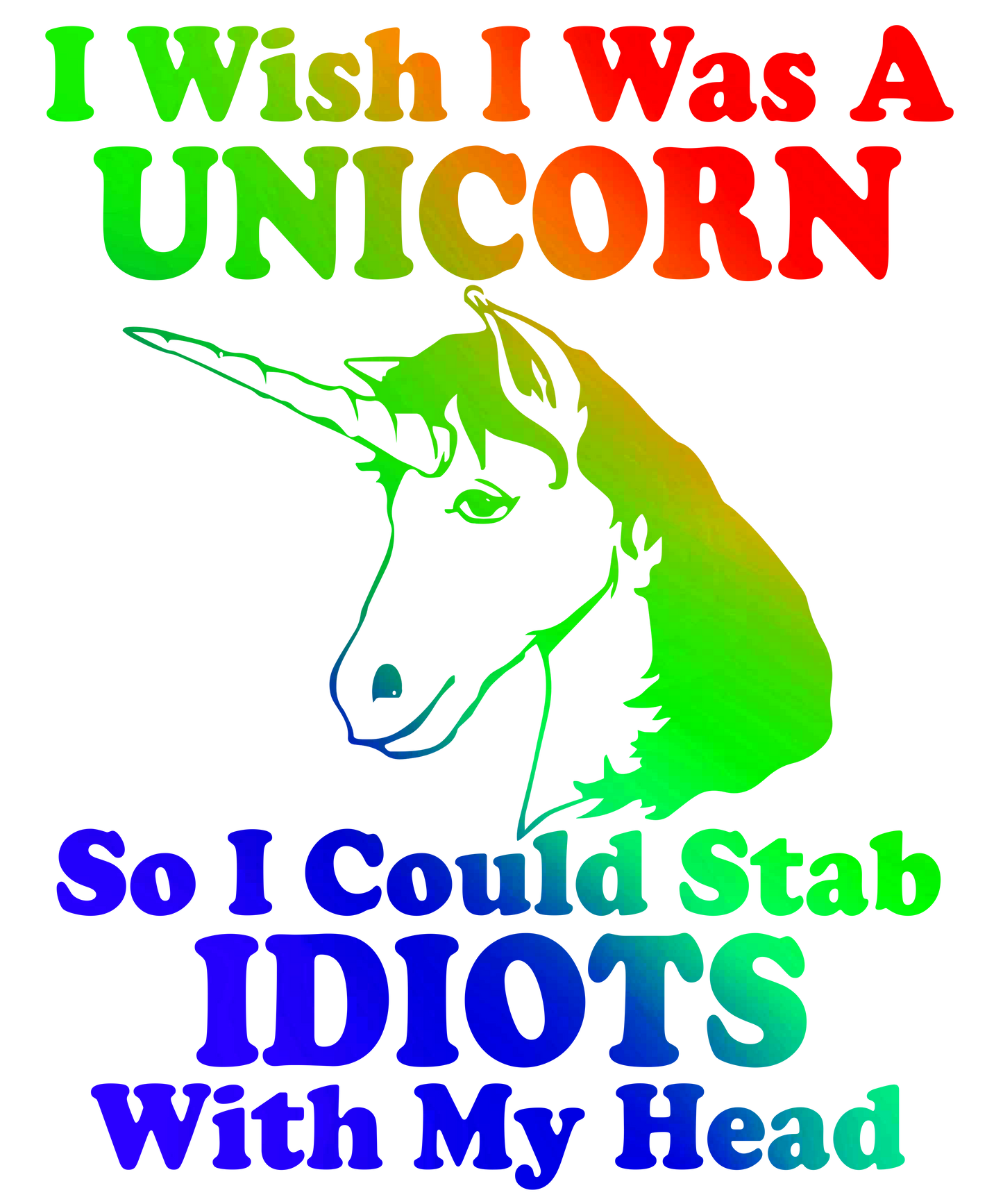 Unicorn Sarcasm Art