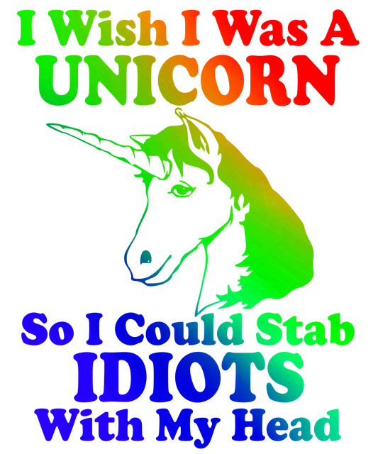 Unicorn Sarcasm Art