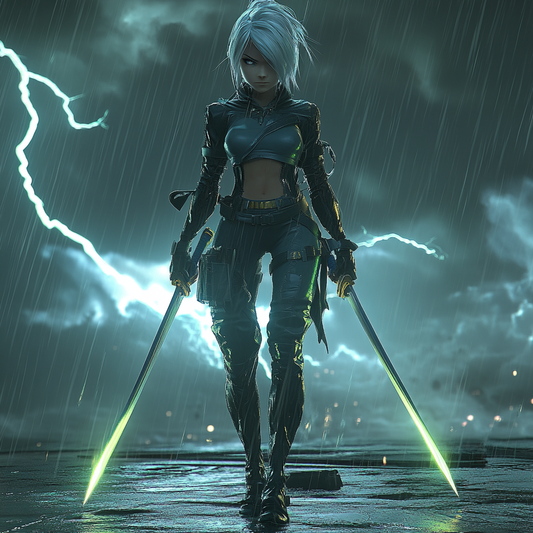 Electric Blade Warrior