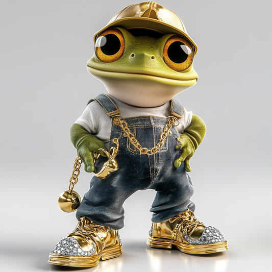 Funky Fashion Frog