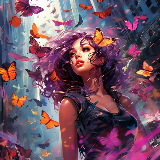 Butterfly Bliss Portrait