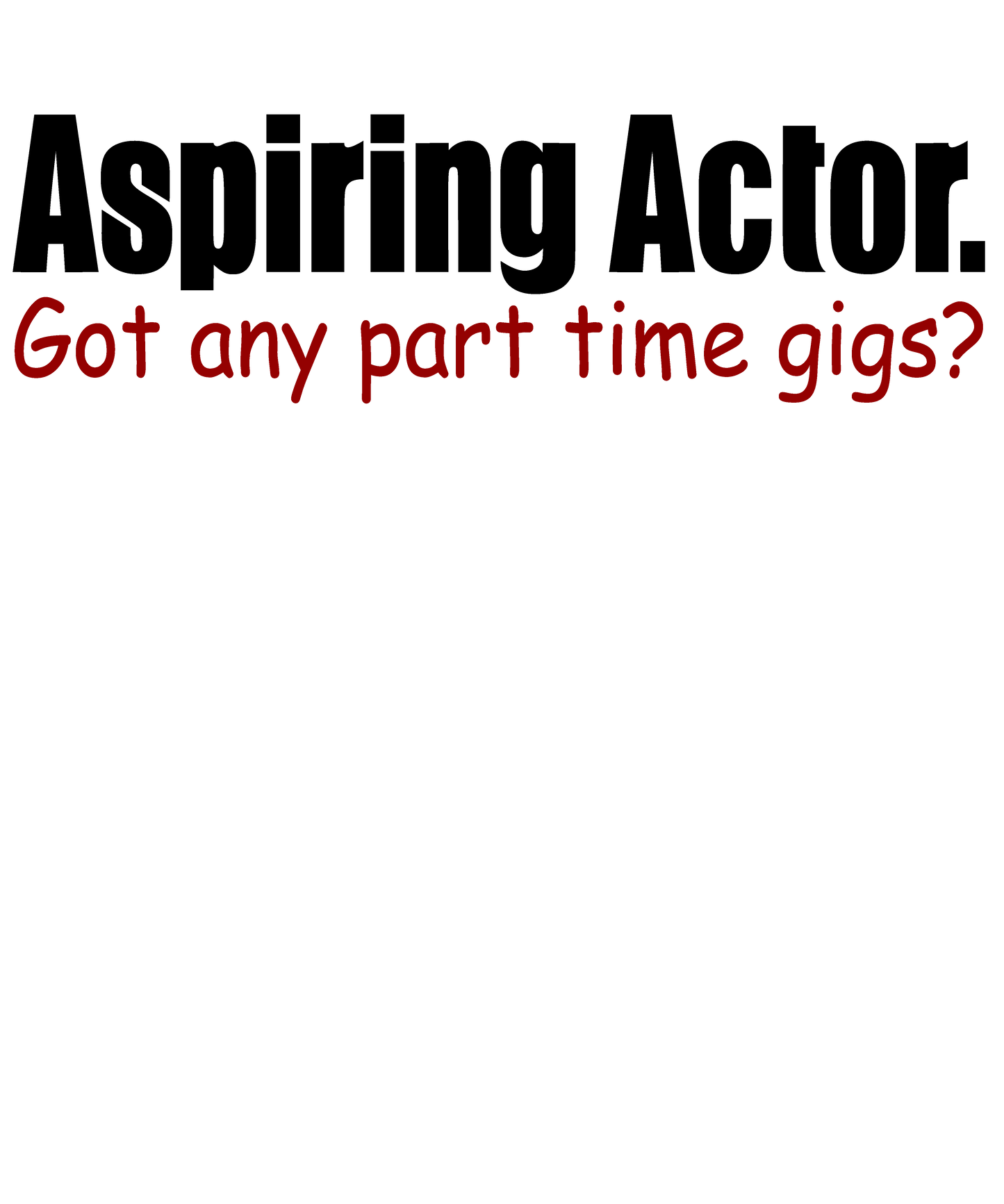 Part-Time Gigs Inquiry