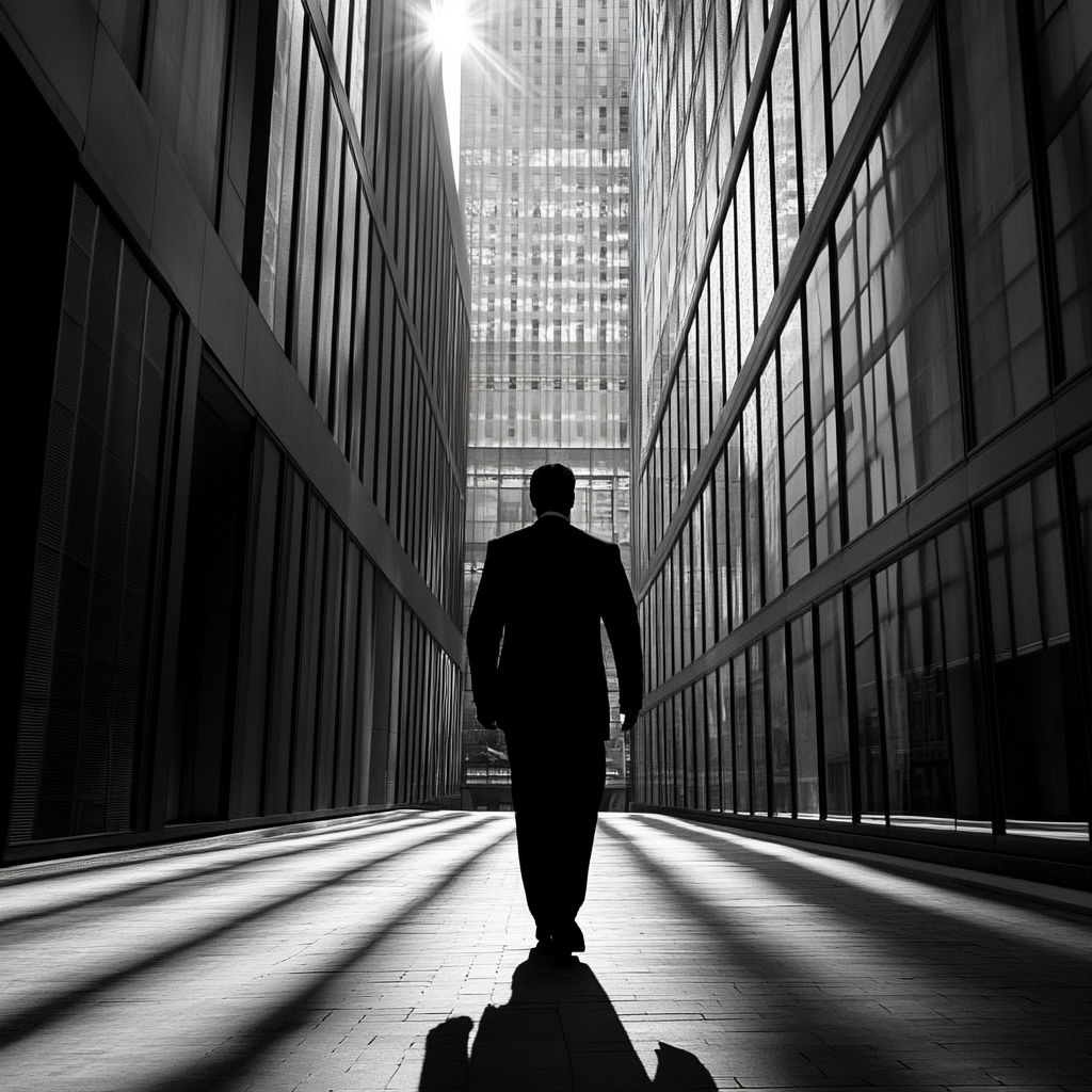 Urban Business Silhouette