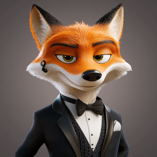 Dapper Fox Character Art