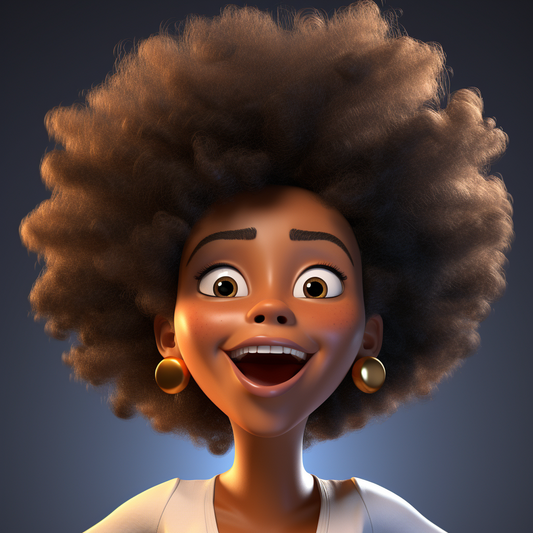 Joyful Afro Animation