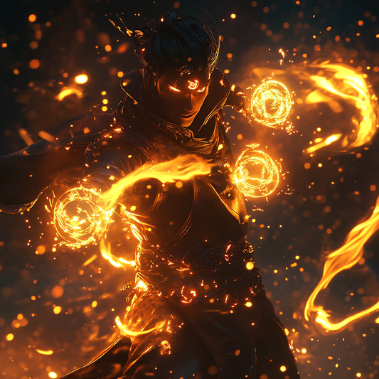**Fiery Sorcerer Spectacle**