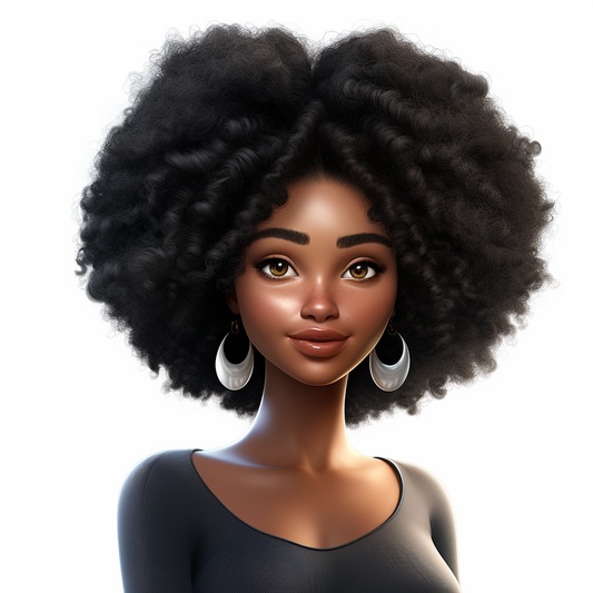 Stylish Afro Beauty
