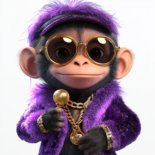 Funky Bling Monkey Vibes