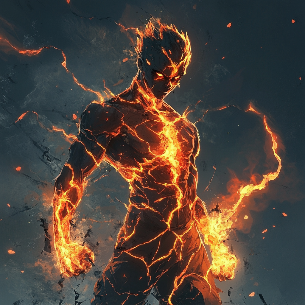 Fiery Elemental Force