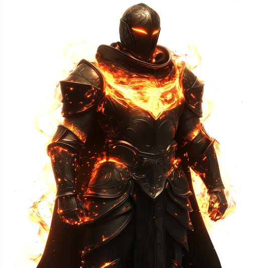 Fiery Knight Armor