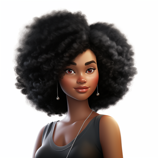 Chic Curly Beauty