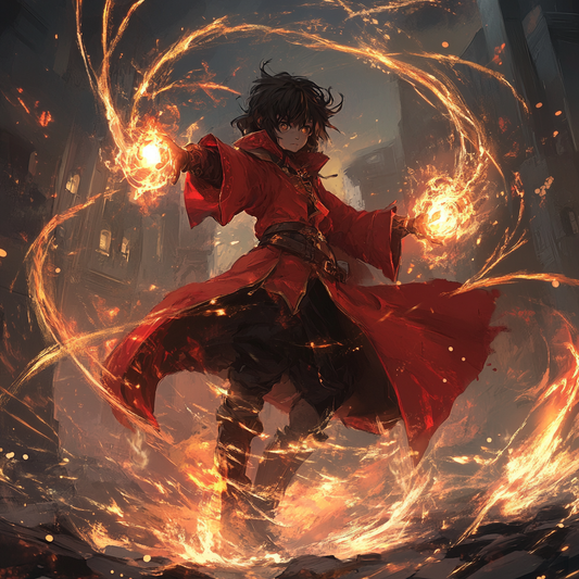 Fiery Sorcerer’s Embrace