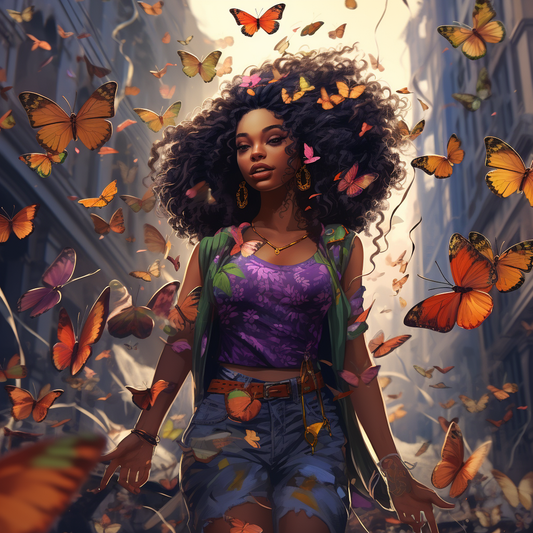 Butterfly Bliss Portrait