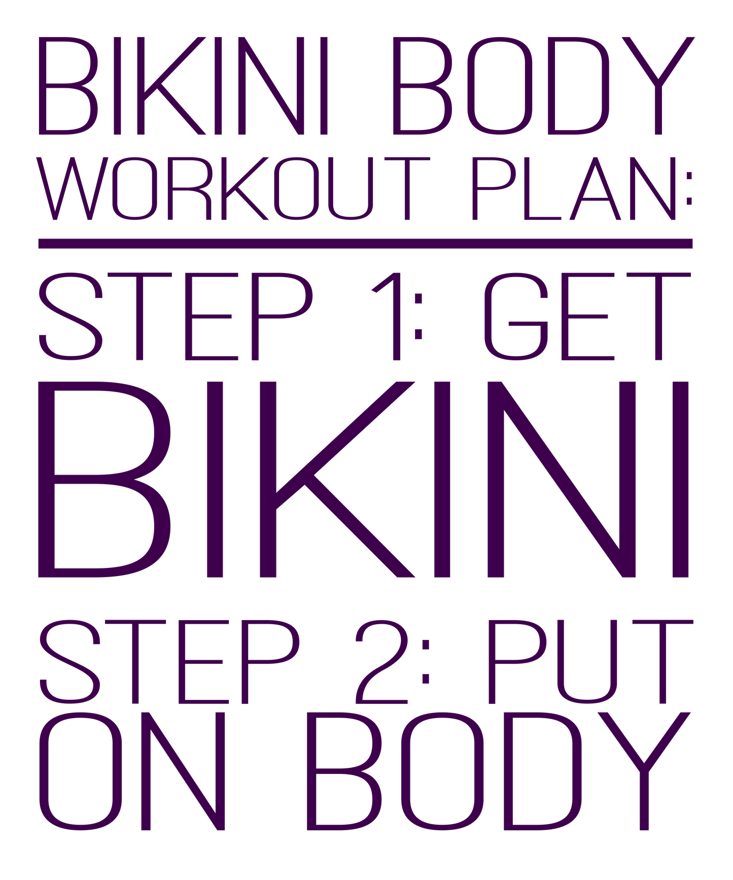 Bikini Body Blueprint