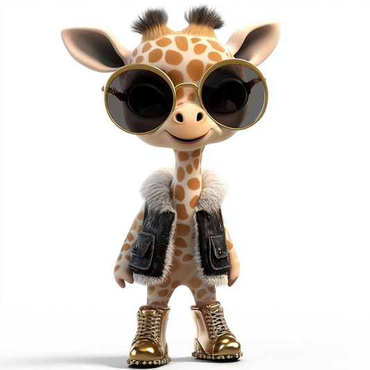 Chic Giraffe Glamour