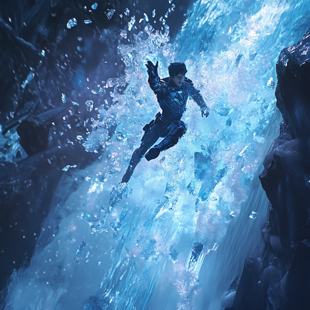 **Futuristic Ice Leap**
