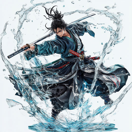 Dynamic Samurai Splash