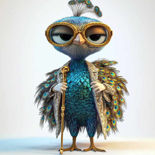 Stylish Peacock Majesty