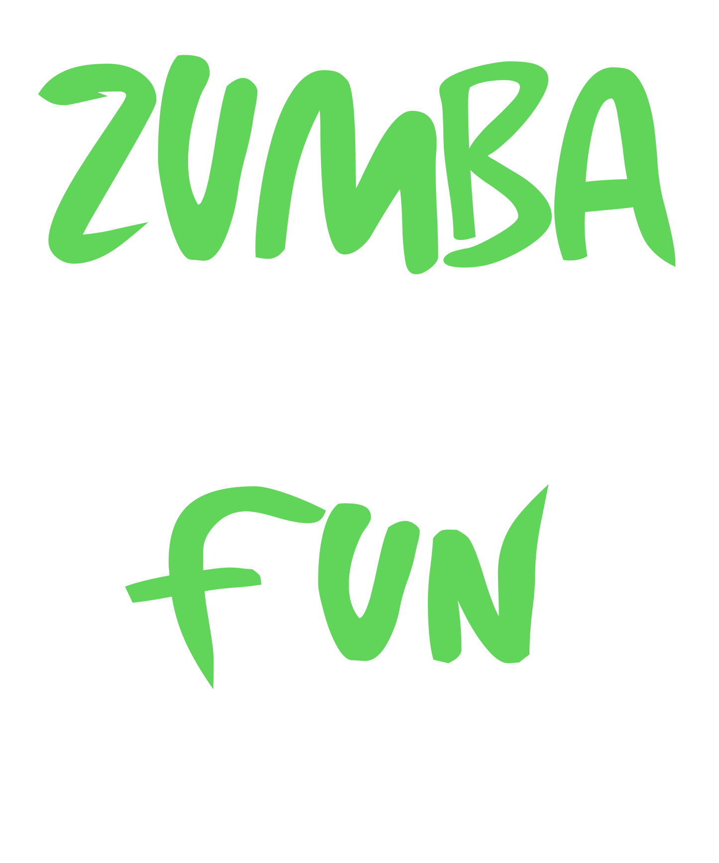 Fun Zumba Fitness Art