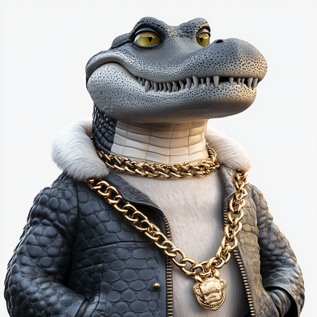 Swanky Gator Glamour