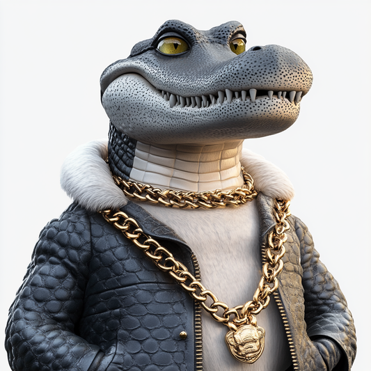 Swanky Gator Glamour