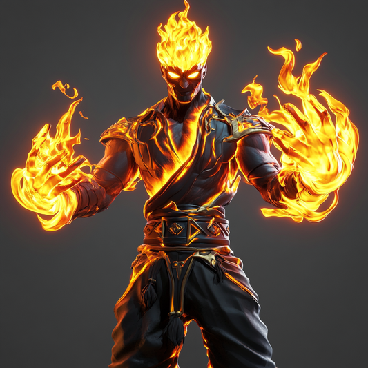 **Fiery Fury Warrior**