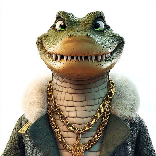 Swaggering Gator Gangster