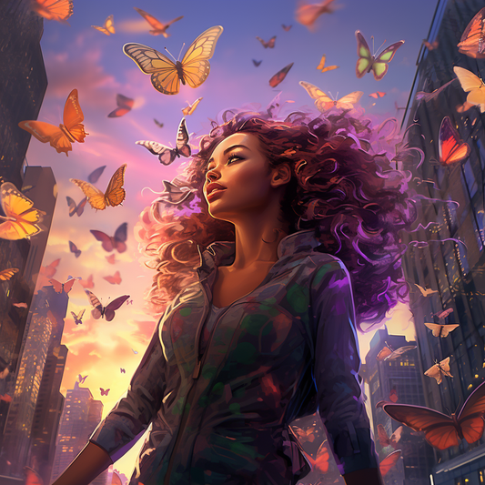 Butterfly Dreams in Bloom