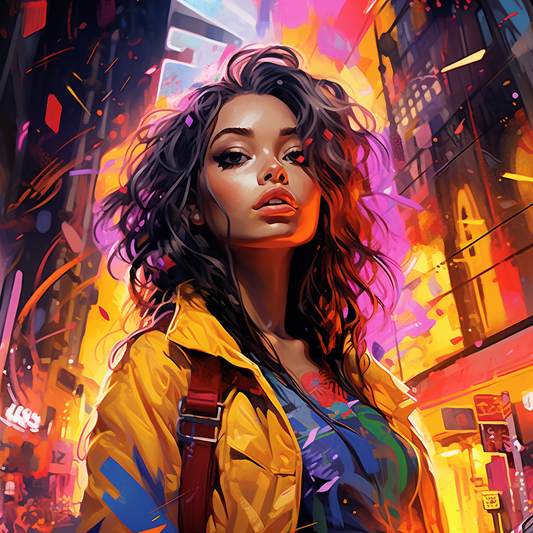 Urban Vibrance Portrait