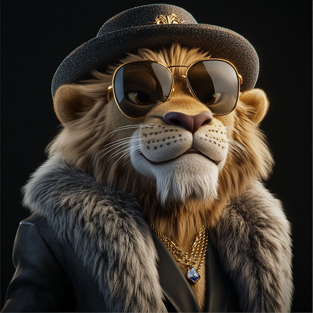 Stylish Lion Chic