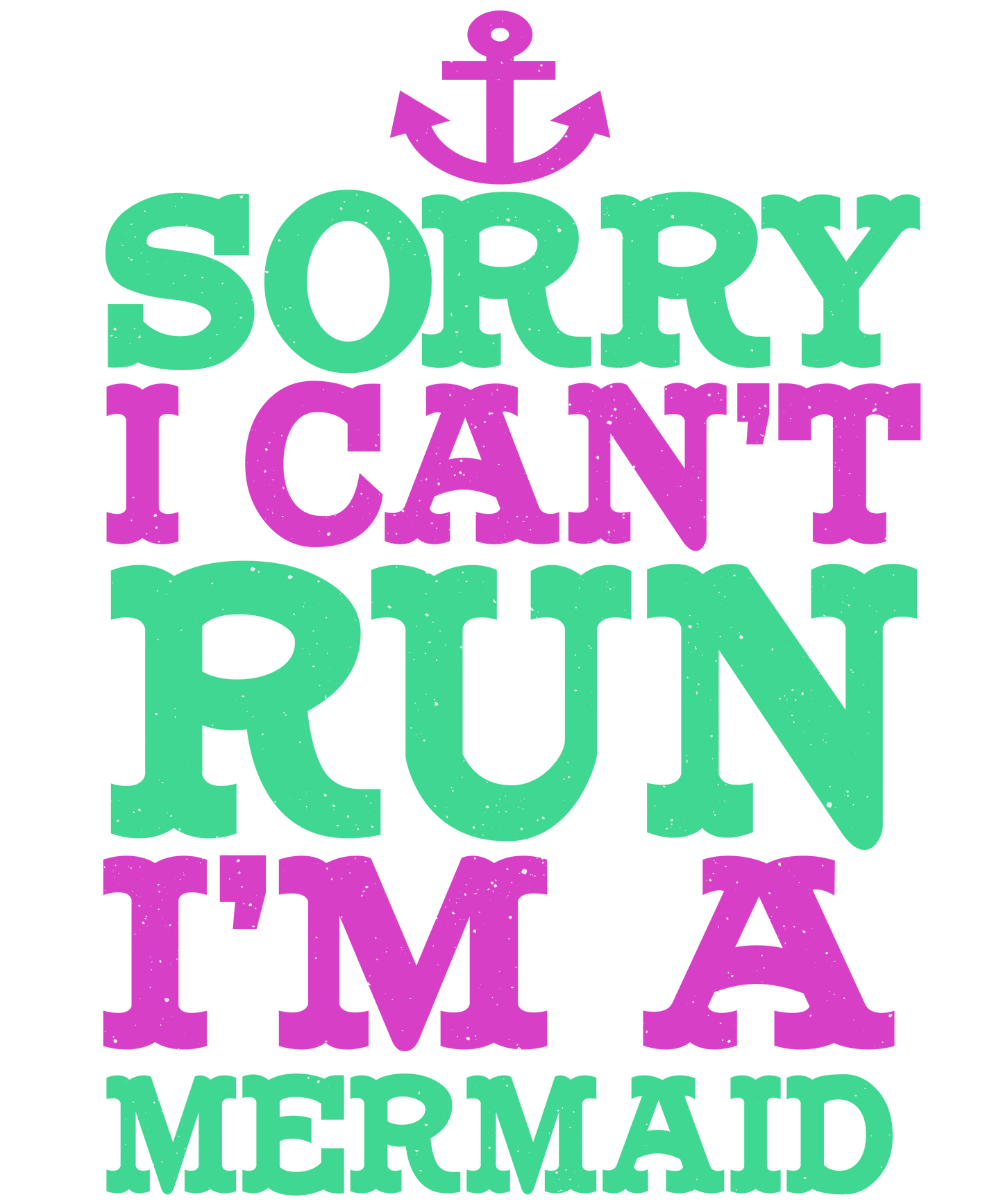 Sorry, I Can't Run Mermaid
