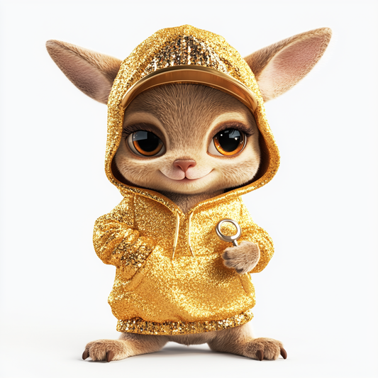 Sparkling Golden Cutie