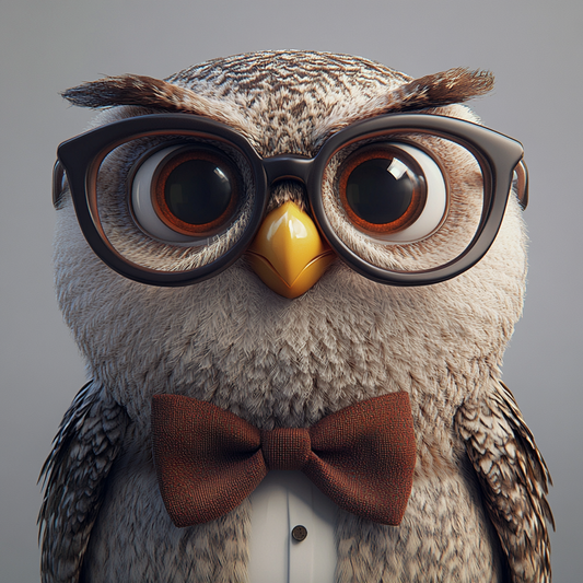 Wise Guy Owl Artwork