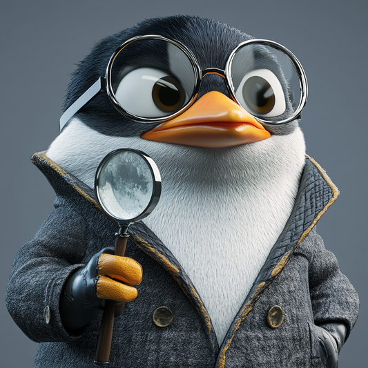 Detective Penguin Artwork