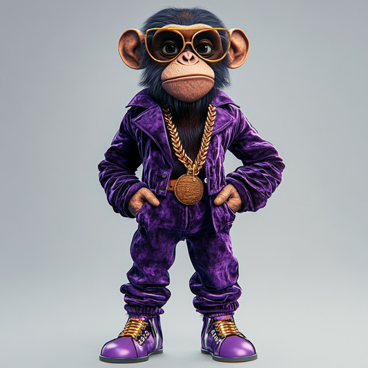 Stylish Hip-Hop Monkey
