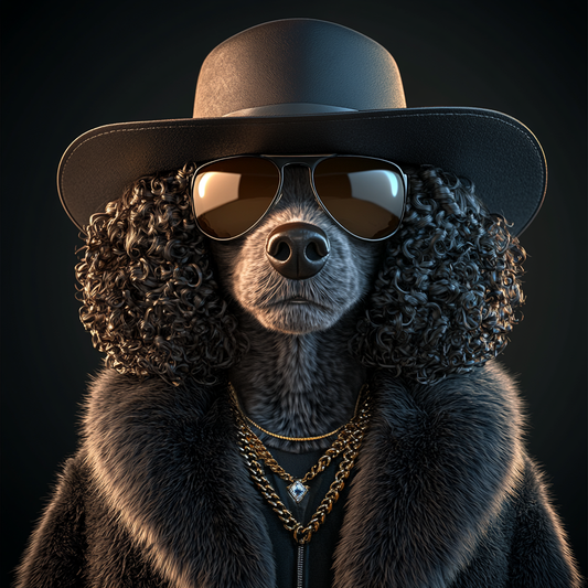 Stylish Canine Rockstar
