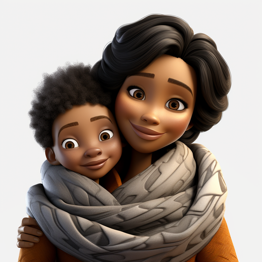 **Warm Embrace Illustration**