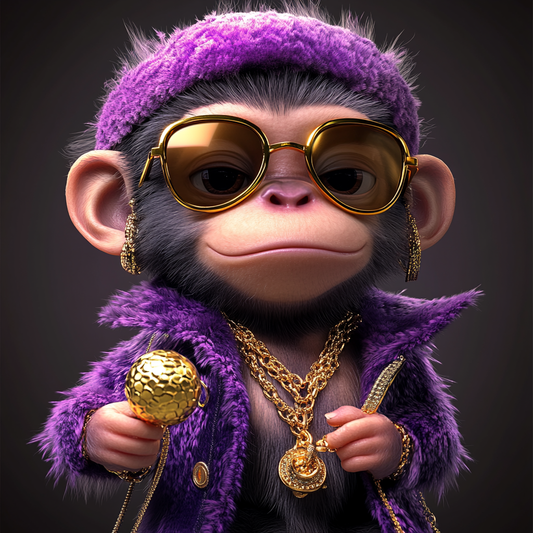 Stylish Funky Monkey