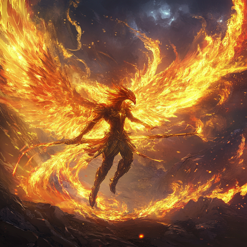 **Fiery Phoenix Ascend**