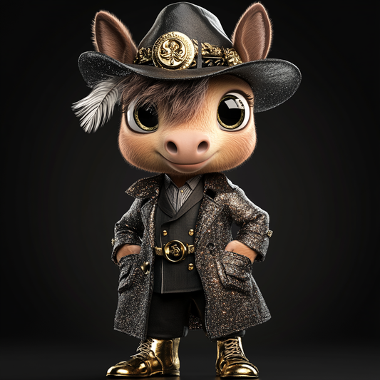Dapper Detective Pony