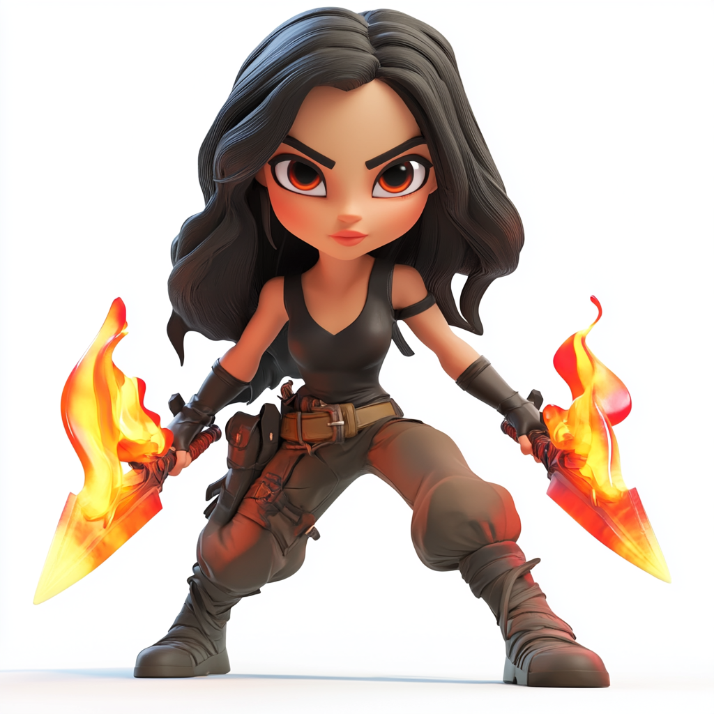 Fierce Flame Warrior