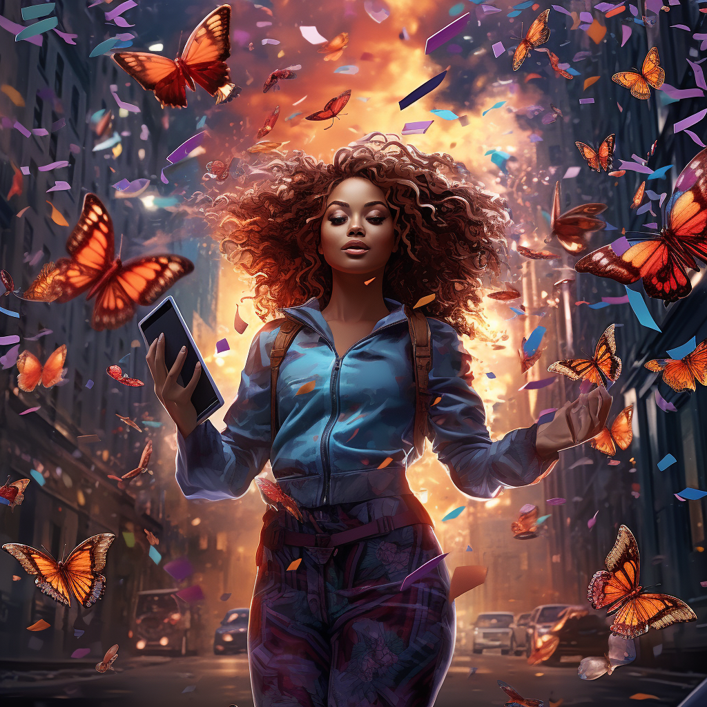 **Urban Butterfly Bliss**