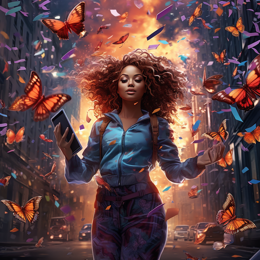 **Urban Butterfly Bliss**